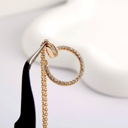 [Amore Jewelry]JUSTE NECKLACE FULL DIAMOND