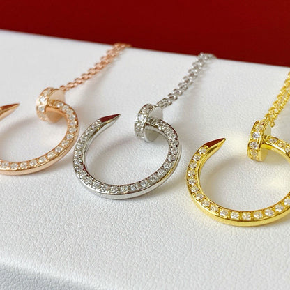 [Amore Jewelry]JUSTE NECKLACE FULL DIAMOND