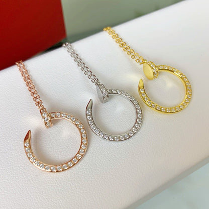 [Amore Jewelry]JUSTE NECKLACE FULL DIAMOND