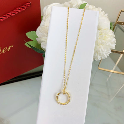 [Amore Jewelry]JUSTE NECKLACE FULL DIAMOND