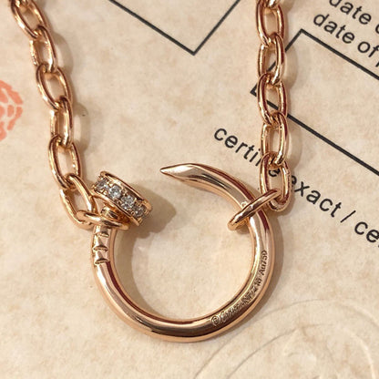 [Amore Jewelry]JUSTE NECKLACE FULL DIAMONDS