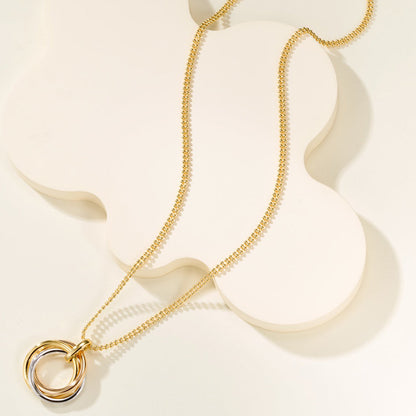 [Amore Jewelry]TRINITY LARGE NECKLACE