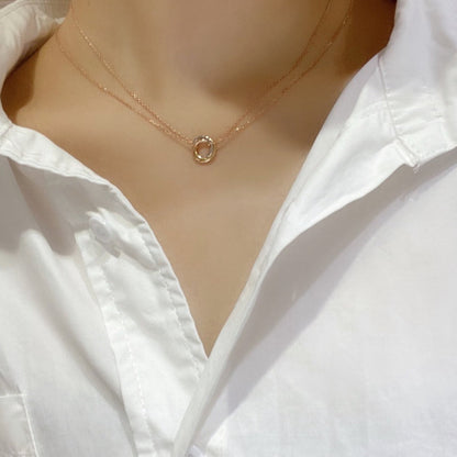 [Amore Jewelry]TRINITY MINI NECKLACE