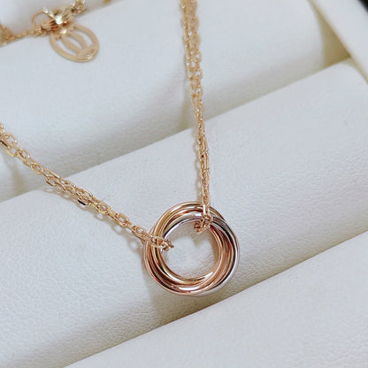 [Amore Jewelry]TRINITY MINI NECKLACE