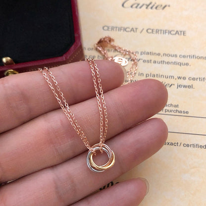 [Amore Jewelry]TRINITY MINI NECKLACE