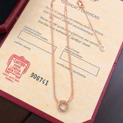 [Amore Jewelry]TRINITY MINI NECKLACE
