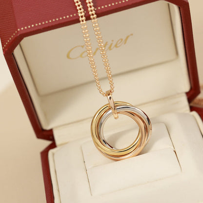 [Amore Jewelry]TRINITY LARGE NECKLACE