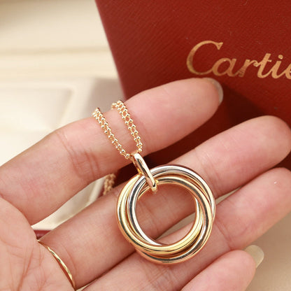 [Amore Jewelry]TRINITY LARGE NECKLACE