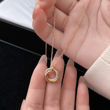 [Amore Jewelry]TRINITY SMALL NECKLACE