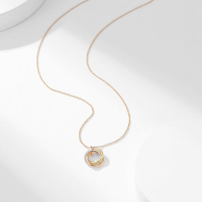 [Amore Jewelry]TRINITY SMALL NECKLACE