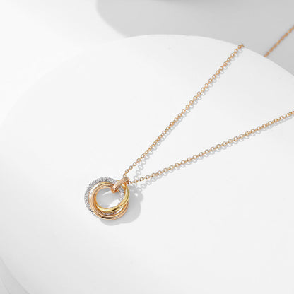 [Amore Jewelry]TRINITY SMALL NECKLACE