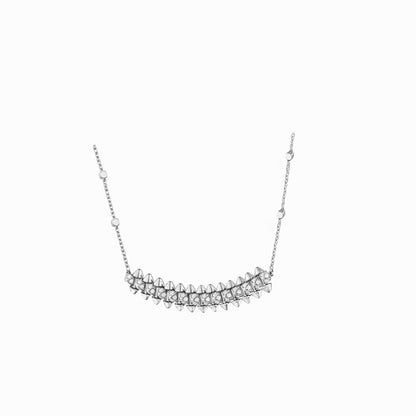 [Amore Jewelry]CLASH  SMALL FULL DIAMOND NECKLACE