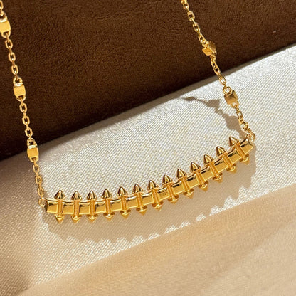 [Amore Jewelry]CLASH  SMALL FULL DIAMOND NECKLACE