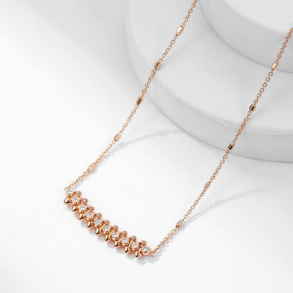 [Amore Jewelry]CLASH  MEDIUM DIAMOND NECKLACE