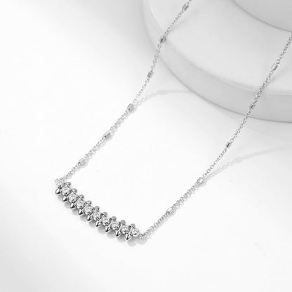 [Amore Jewelry]CLASH  MEDIUM DIAMOND NECKLACE