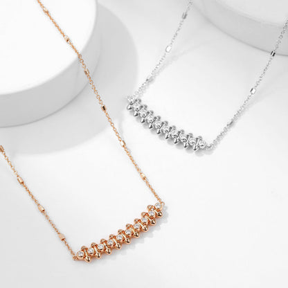 [Amore Jewelry]CLASH  MEDIUM DIAMOND NECKLACE