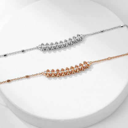 [Amore Jewelry]CLASH  MEDIUM DIAMOND NECKLACE