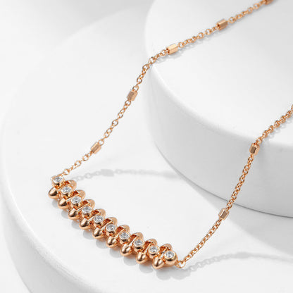 [Amore Jewelry]CLASH  MEDIUM DIAMOND NECKLACE