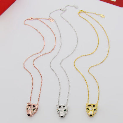 [Amore Jewelry]PANTHERE FULL DIAMOND NECKLACE