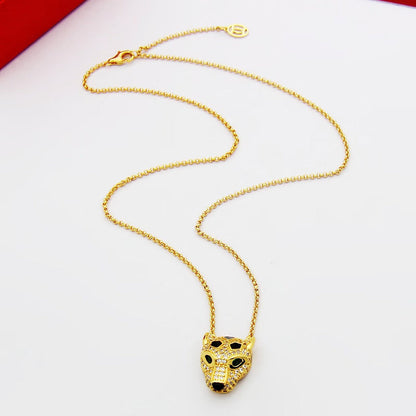 [Amore Jewelry]PANTHERE FULL DIAMOND NECKLACE