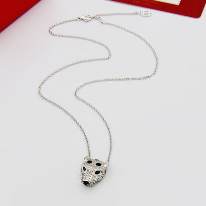 [Amore Jewelry]PANTHERE FULL DIAMOND NECKLACE