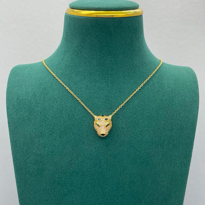 [Amore Jewelry]PANTHERE FULL DIAMOND NECKLACE