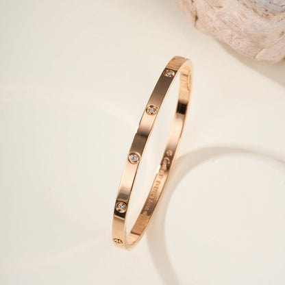 [Amore Jewelry]LOVE BRACELET 3.65MM 10 DIAMONDS