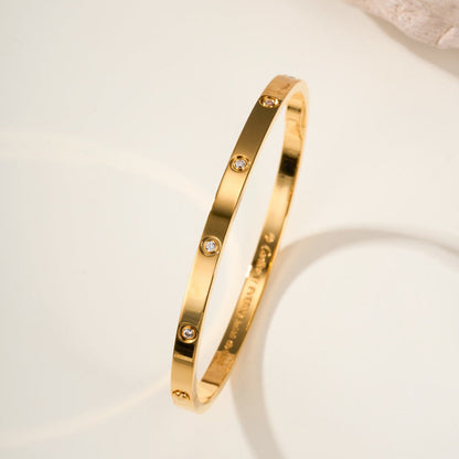 [Amore Jewelry]LOVE BRACELET 3.65MM 10 DIAMONDS