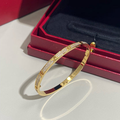 [Amore Jewelry]LOVE BRACELET 3.65MM DIAMOND-PAVED