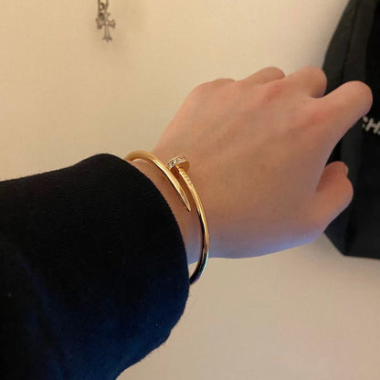 [Amore Jewelry]JUSTE BRACELET 2.5MM DIAMONDS