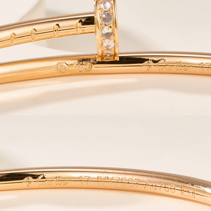 [Amore Jewelry]JUSTE BRACELET 2.5MM DIAMONDS