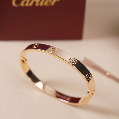 [Amore Jewelry]LOVE BRACELET 6.1MM NO DIAMONDS