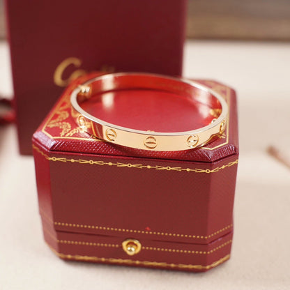 [Amore Jewelry]LOVE BRACELET 6.1MM NO DIAMONDS