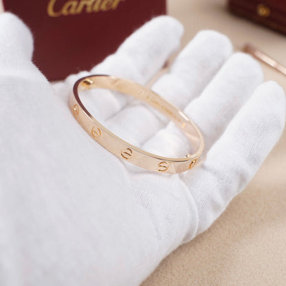 [Amore Jewelry]LOVE BRACELET 6.1MM NO DIAMONDS