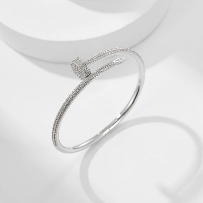 [Amore Jewelry]JUSTE BRACELET 3.5MM ALL DIAMONDS