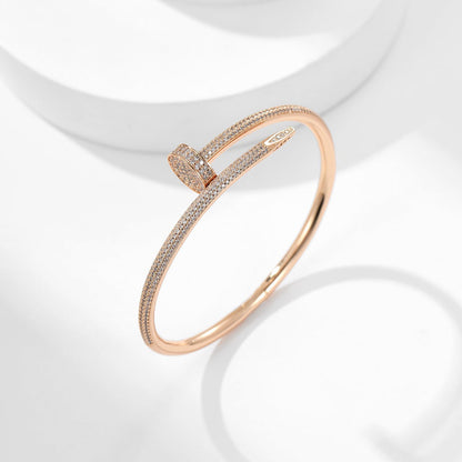[Amore Jewelry]JUSTE BRACELET 3.5MM ALL DIAMONDS