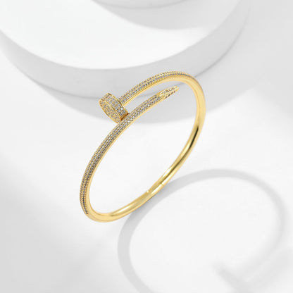 [Amore Jewelry]JUSTE BRACELET 3.5MM ALL DIAMONDS