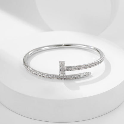 [Amore Jewelry]JUSTE BRACELET 3.5MM ALL DIAMONDS
