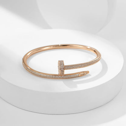 [Amore Jewelry]JUSTE BRACELET 3.5MM ALL DIAMONDS