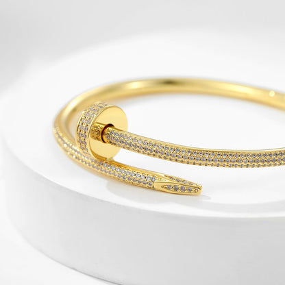 [Amore Jewelry]JUSTE BRACELET 3.5MM ALL DIAMONDS