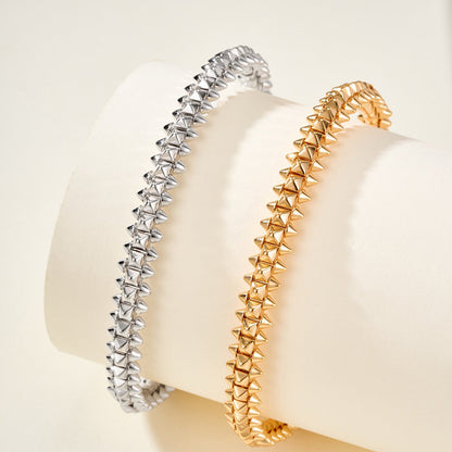 [Amore Jewelry]CLASH  BRACELET MEDIUM 8MM