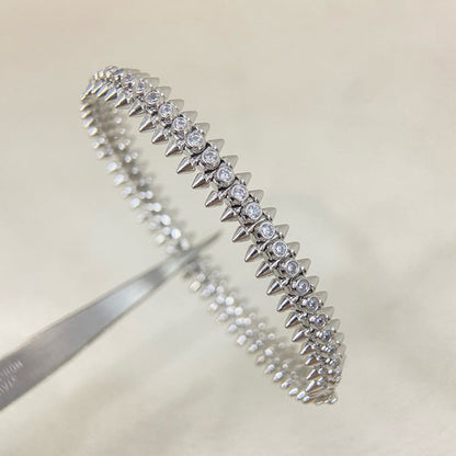 [Amore Jewelry]CLASH  BRACELET 8MM DIAMONDS