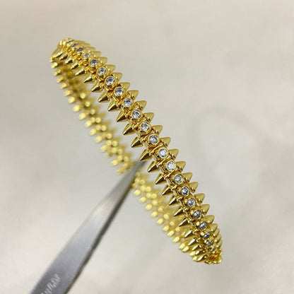 [Amore Jewelry]CLASH  BRACELET 8MM DIAMONDS