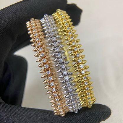 [Amore Jewelry]CLASH  BRACELET 8MM DIAMONDS