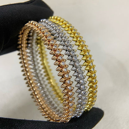 [Amore Jewelry]CLASH  BRACELET 8MM DIAMONDS