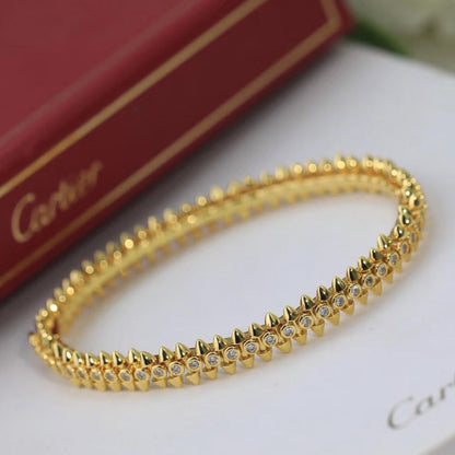 [Amore Jewelry]CLASH  BRACELET 8MM DIAMONDS