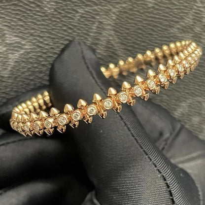 [Amore Jewelry]CLASH  BRACELET 8MM DIAMONDS
