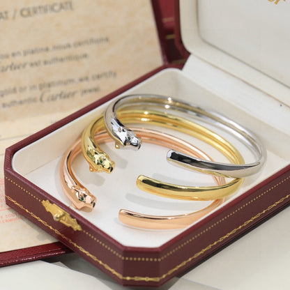 [Amore Jewelry]PANTHERE OPEN BRACELET