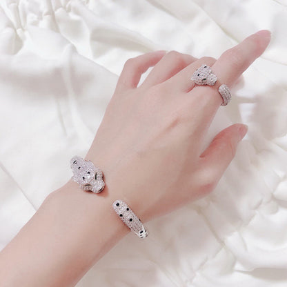[Amore Jewelry]PANTHERE BIG BRACELET DIAMONDS