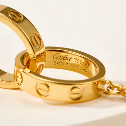[Amore Jewelry]LOVE BRACELET DOUBLE RING